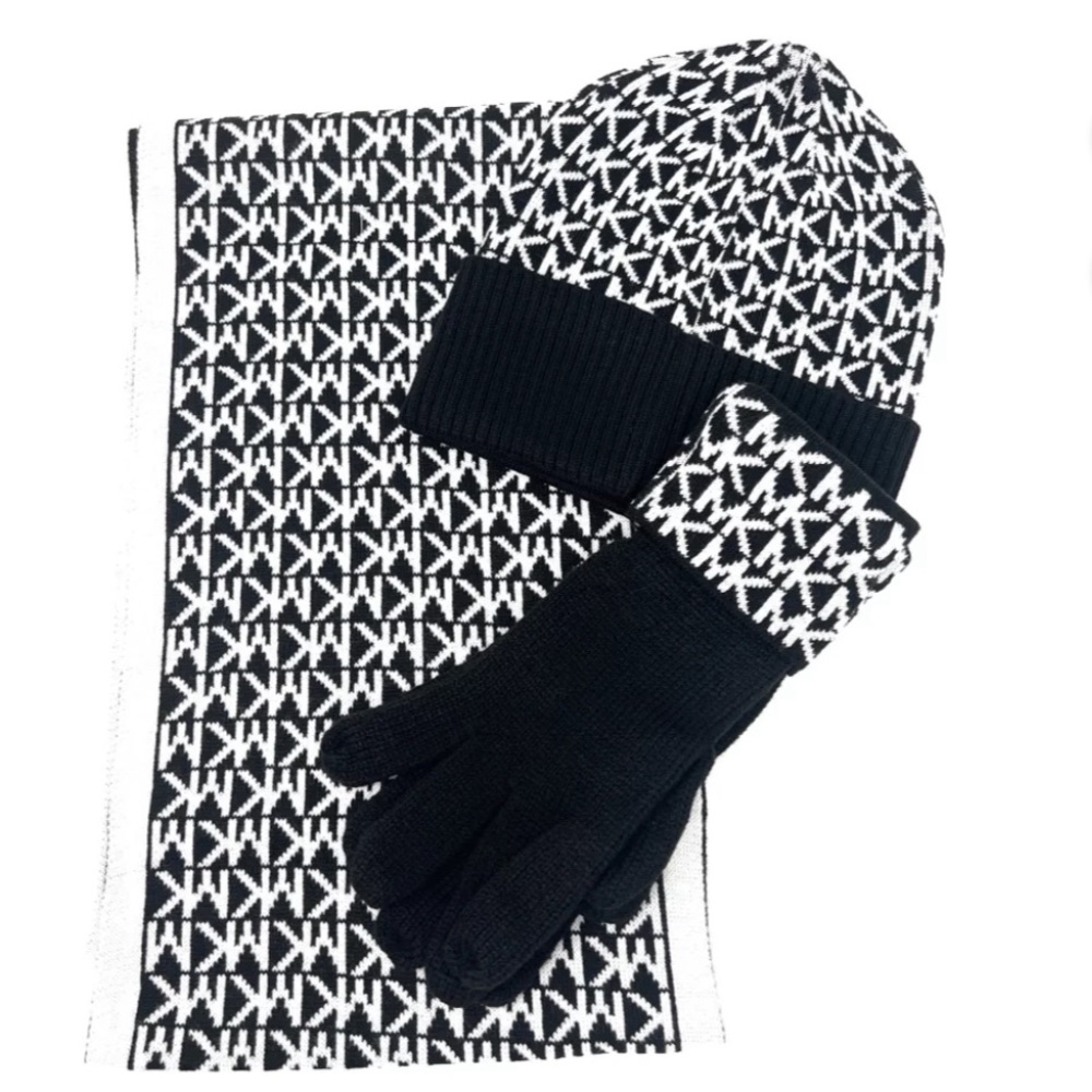 Michael Kors Boxed Scarf, Hat and Glove set